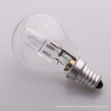 Ampoule halogène Dimmable G45 à longue durée de vie avec culot E14 ou E27 42w 53w